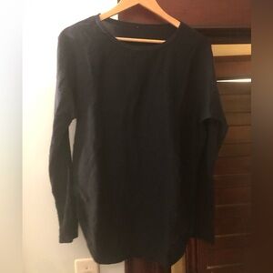 Lululemon Navy tunic cotton light weight Sweater